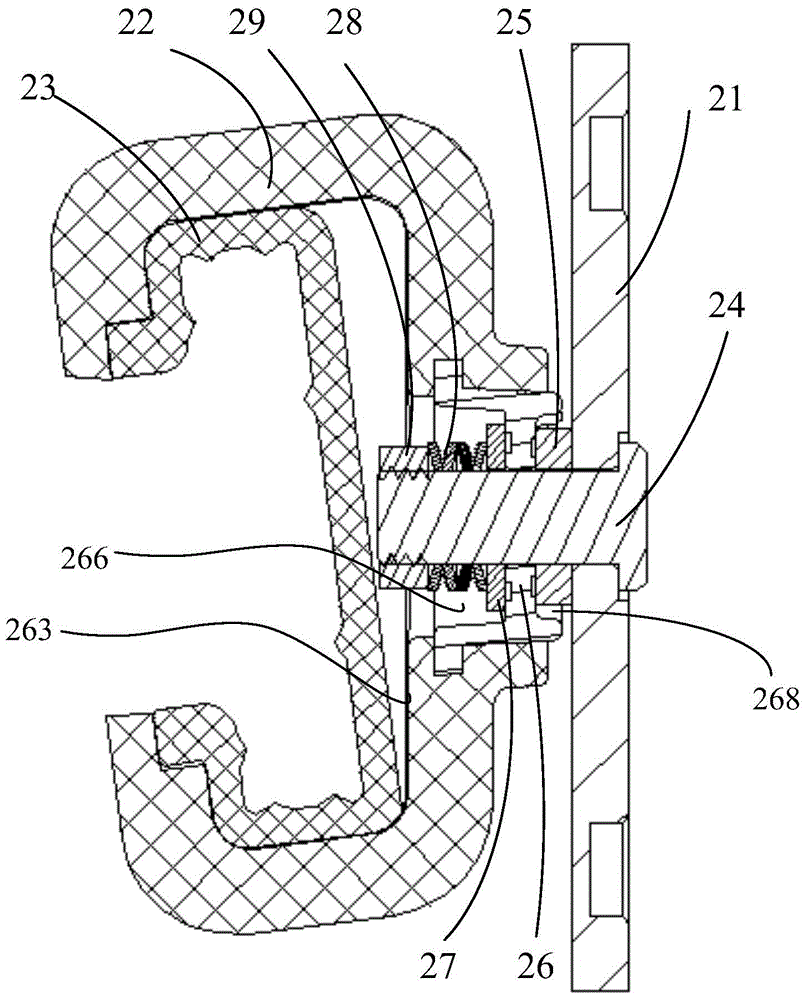 Angle adjustment mechanism, ultrasonic imaging system thereof and trolley