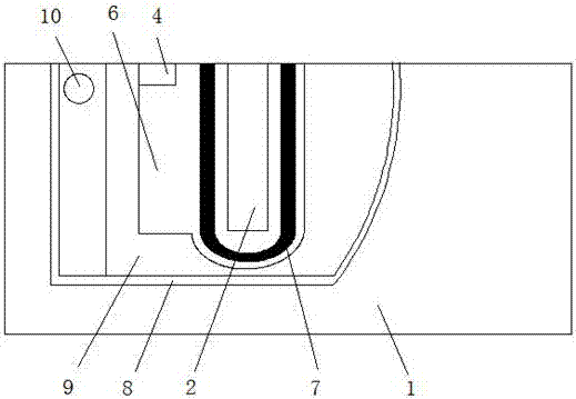 Slip-resistant collision-free type bathtub