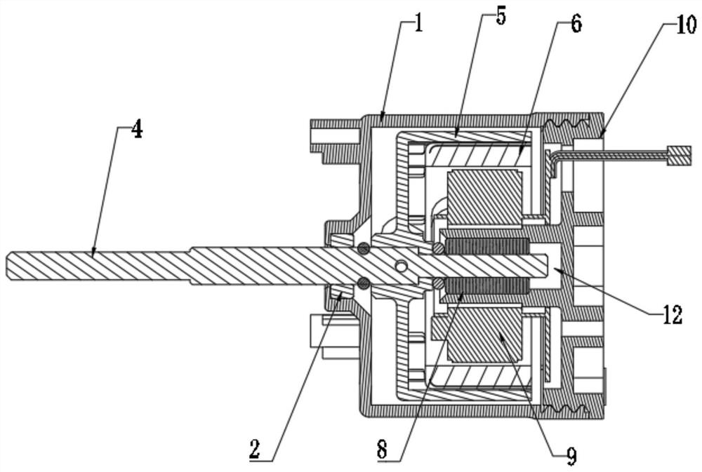 Novel fan motor