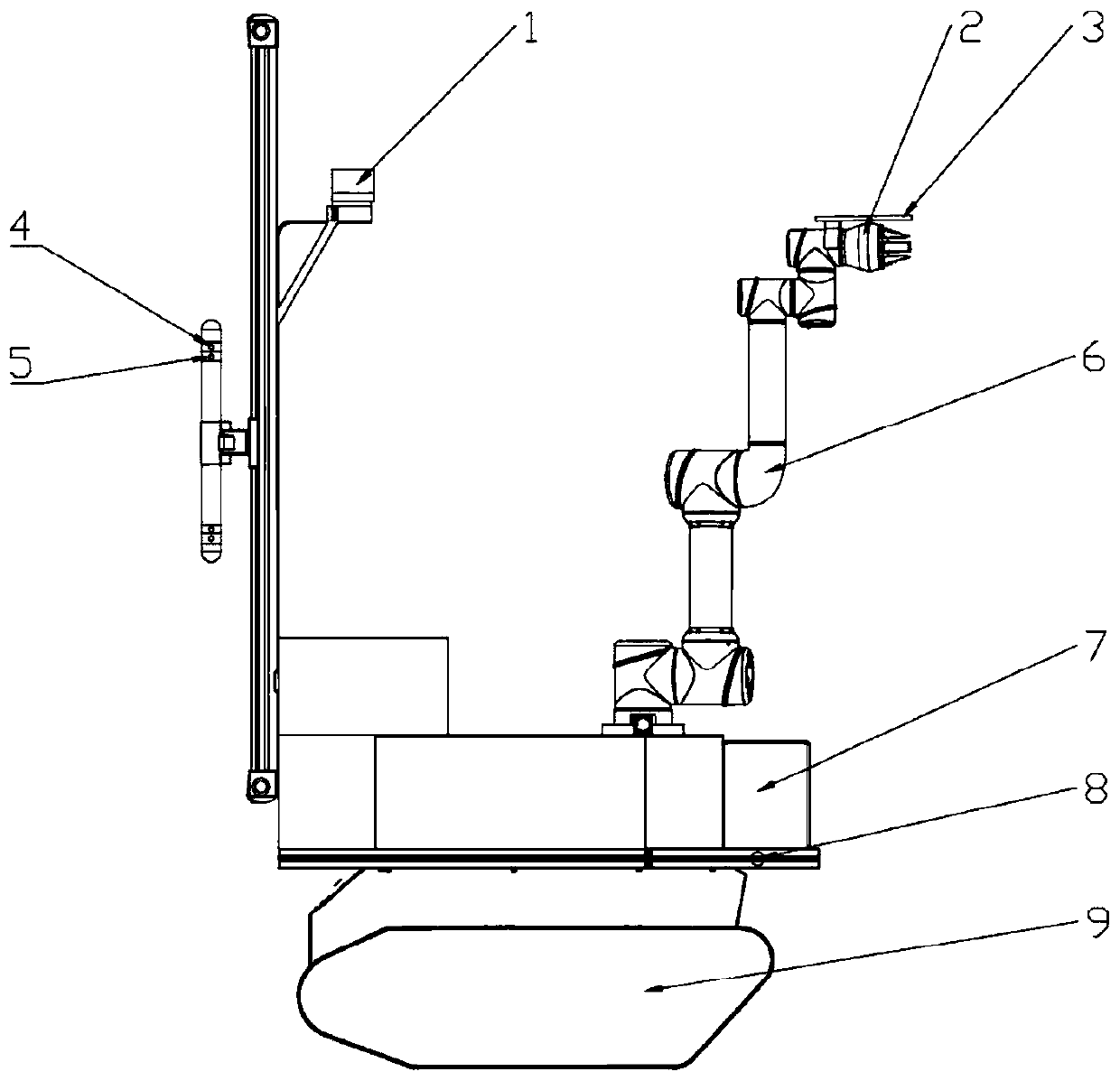 Intelligent agricultural robot and control method thereof