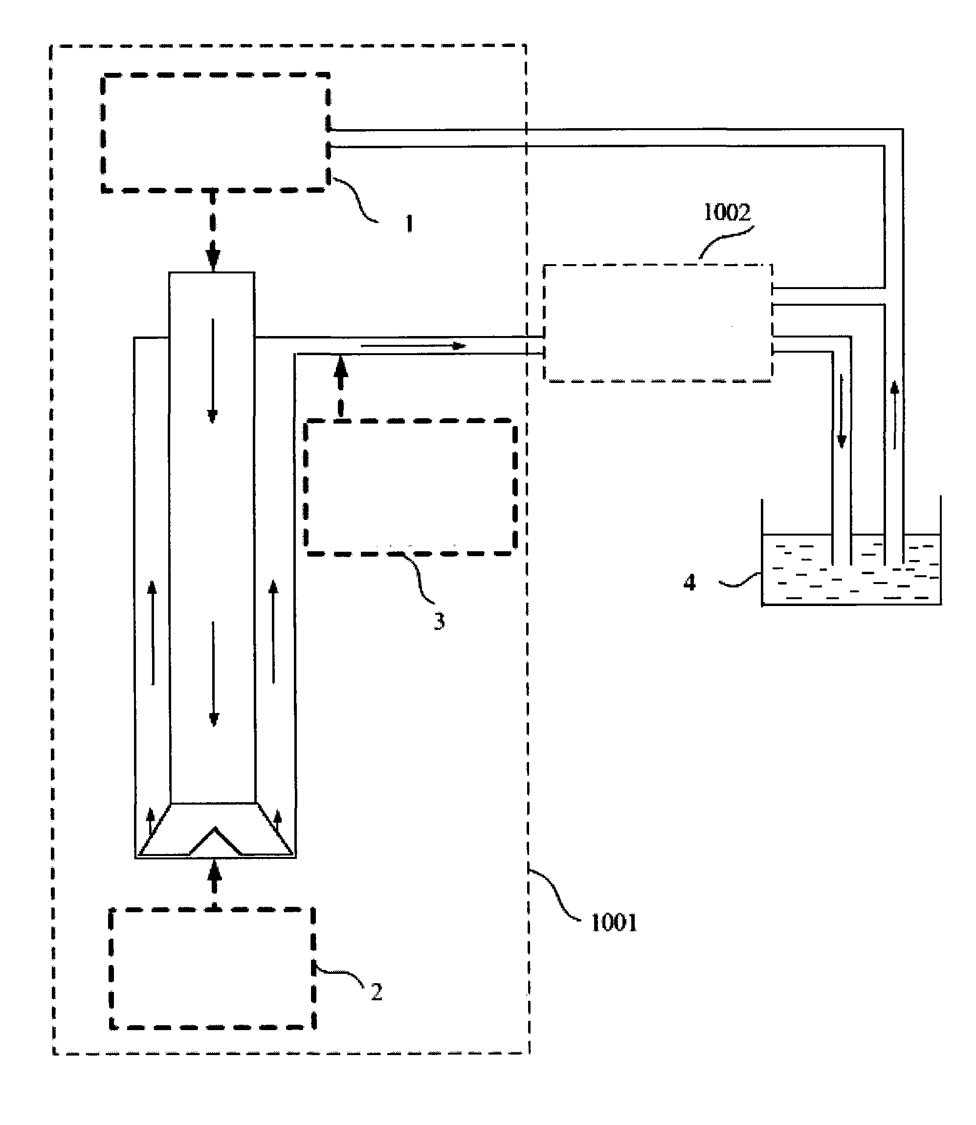 Underground working condition simulation method for controlled pressure drilling experiment and test