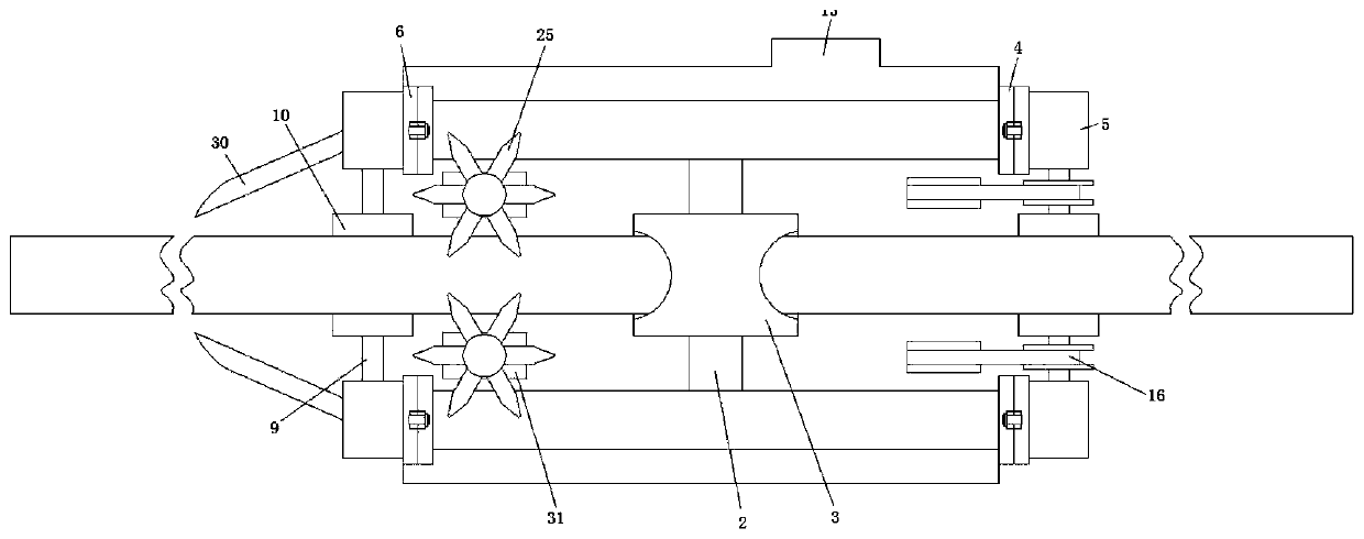 Troubleshooting device for high-altitude cable maintenance