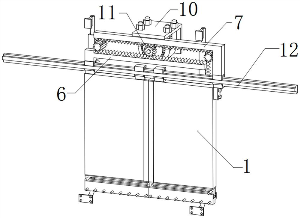 Rail transit platform screen door safety protection equipment and method thereof