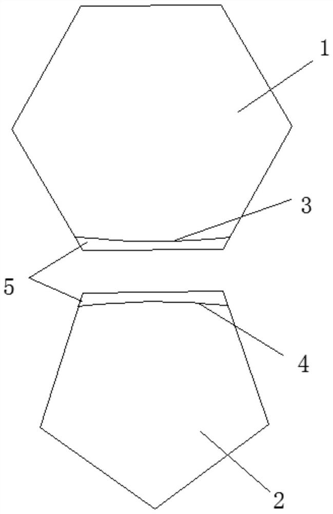 The method of machine seaming ball glue closing