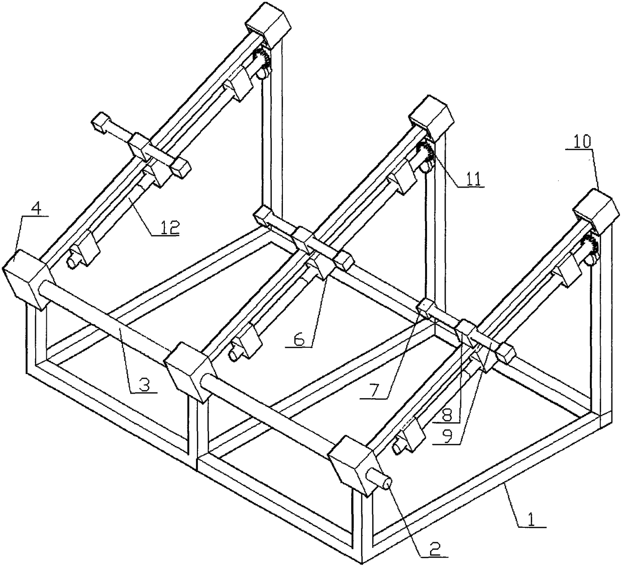 Energy-saving solar full tracking power generation components