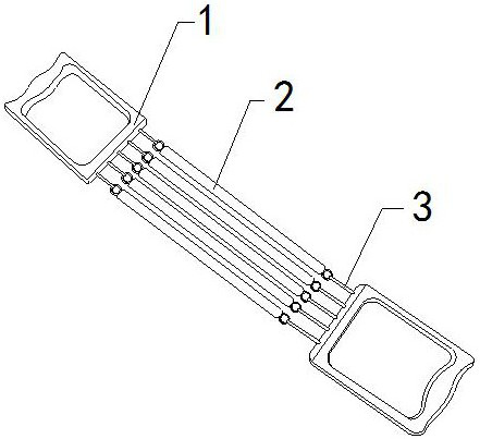 Adjustable lung rehabilitation training belt