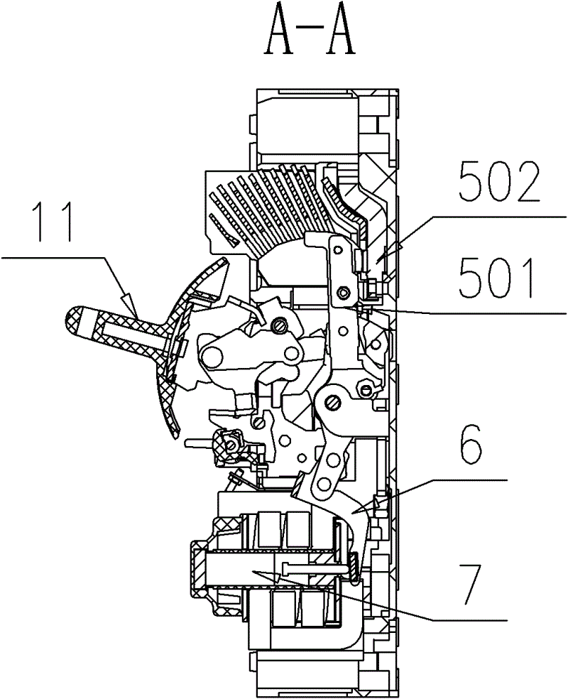 Circuit breaker with selective protection