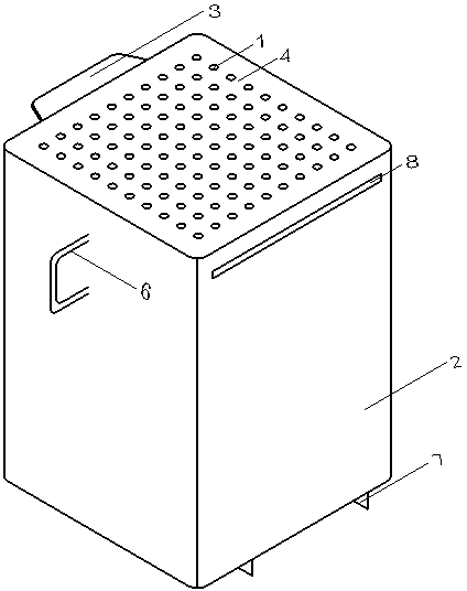 Application method of rape seed counting and bed changing cups