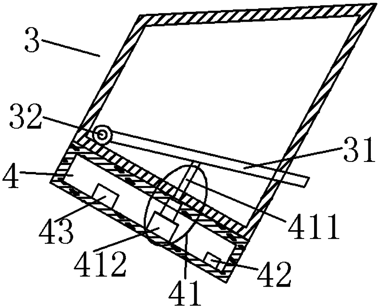 Bucket elevator capable of avoiding material residues