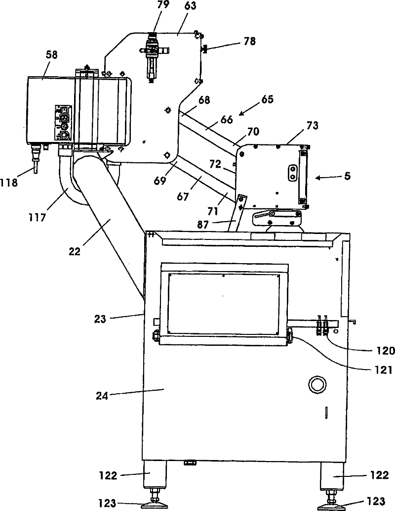 Grinding apparatus for buttons on rock drill bit