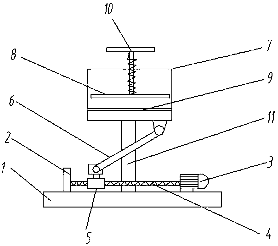 Device convenient for gluing