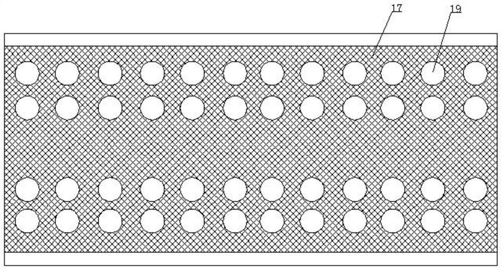 Floating object treatment device for water conservancy project