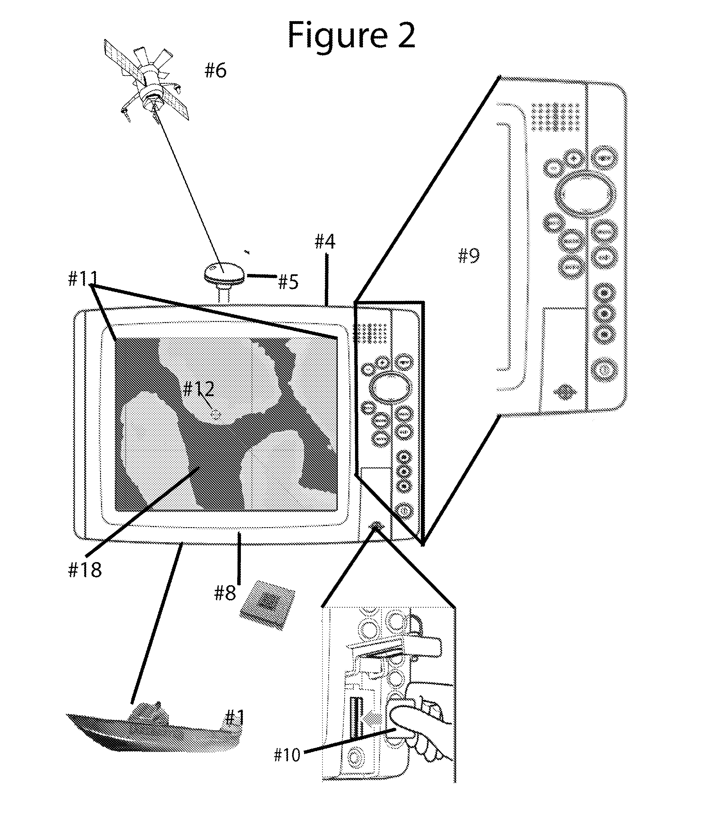 Shallow water highlight method and display systems