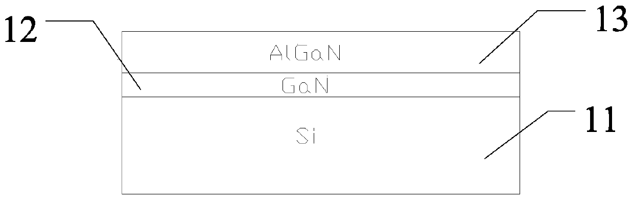 Preparation method of GaN Schottky diode