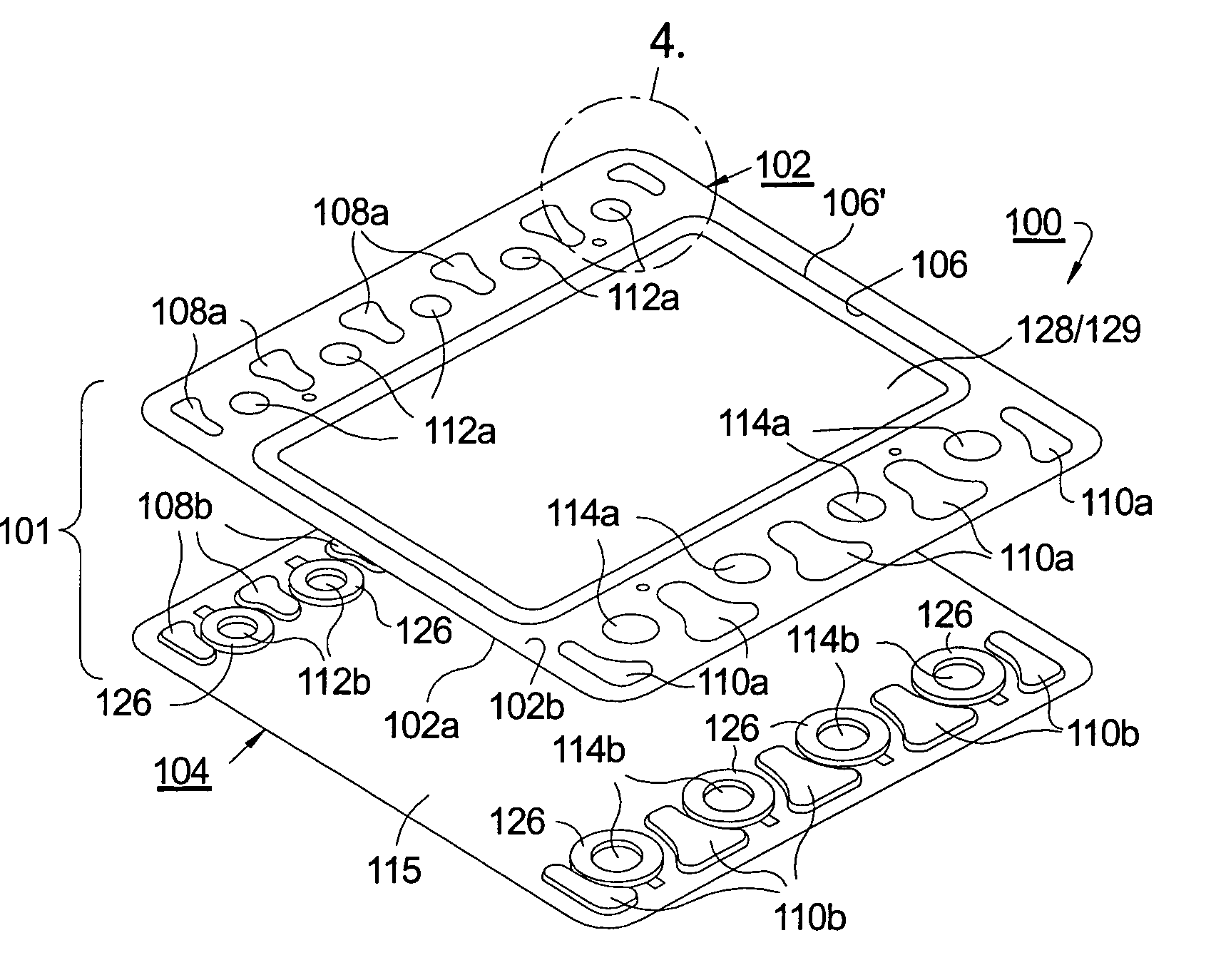 SOFC assembly joint spacing