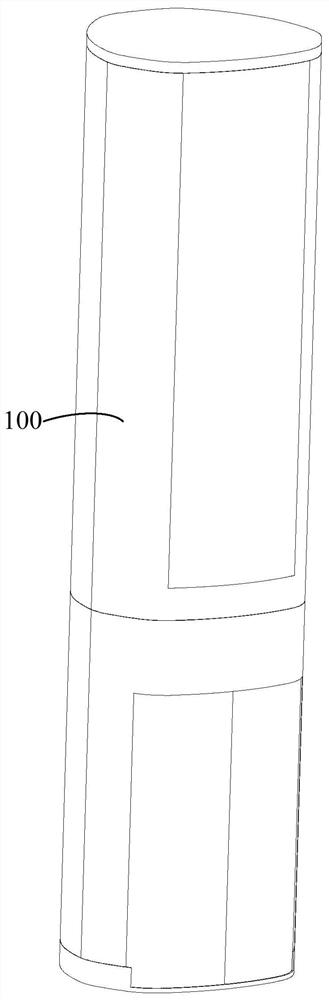 Floor type air conditioner indoor unit, control method thereof and air conditioner