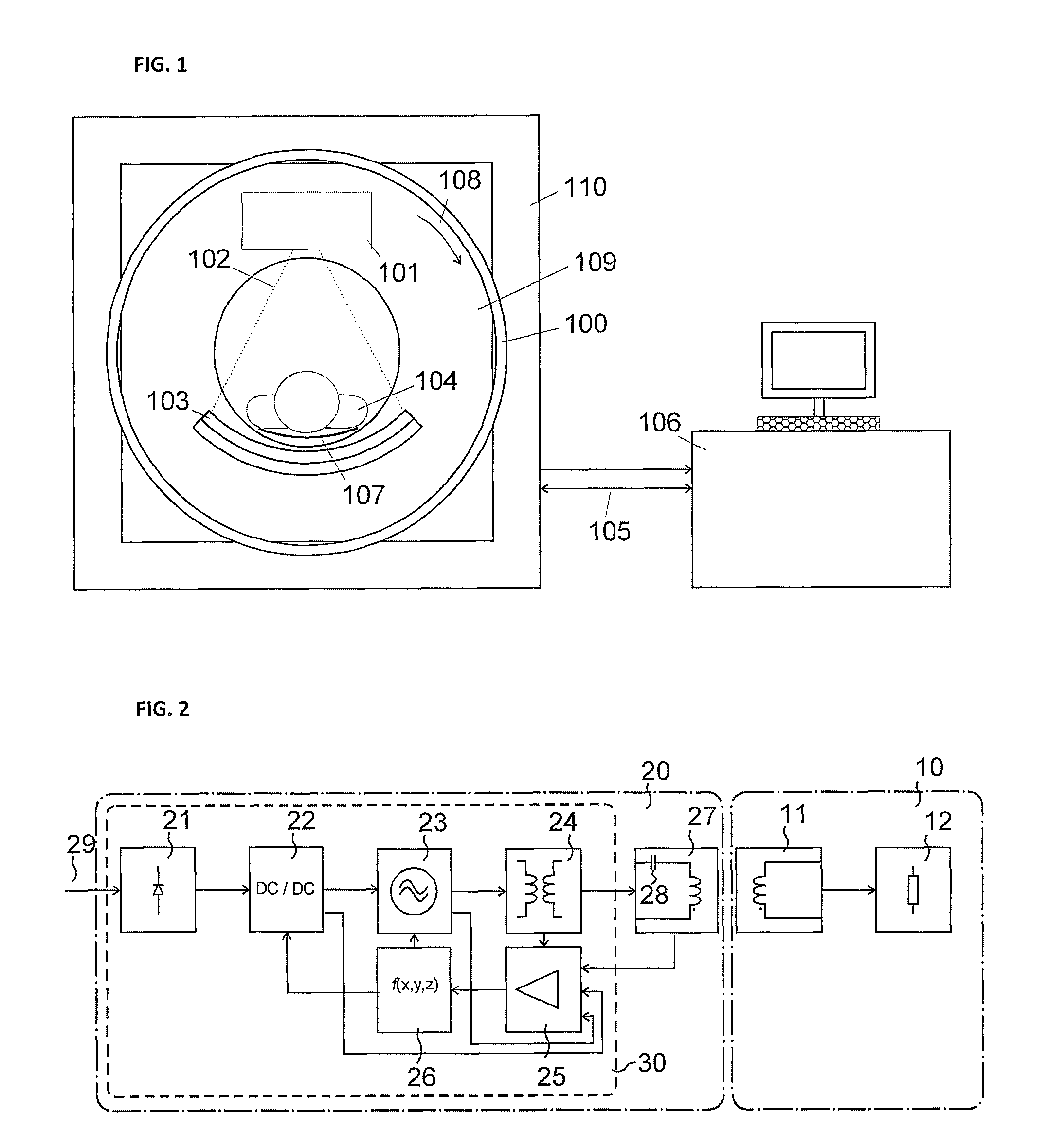 Controlled contactless power transmission