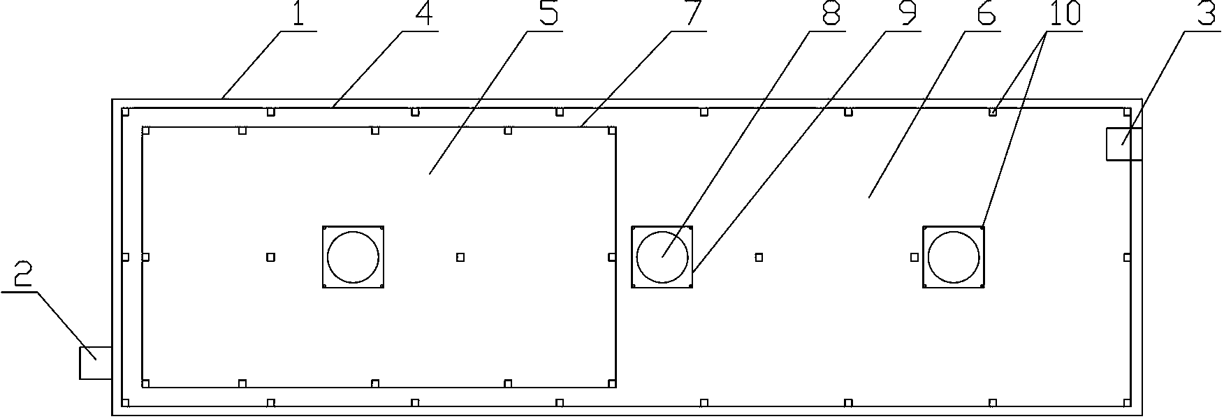 Efficient pond breeding method for loach large-size offspring fry