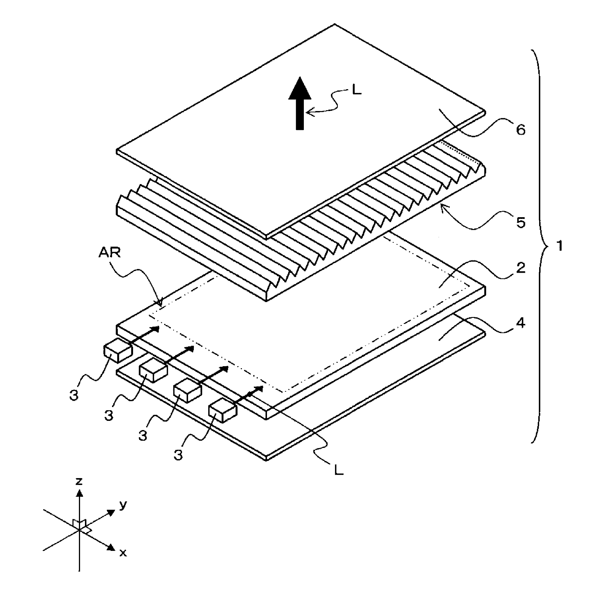 Illuminating device and liquid  crystal display device