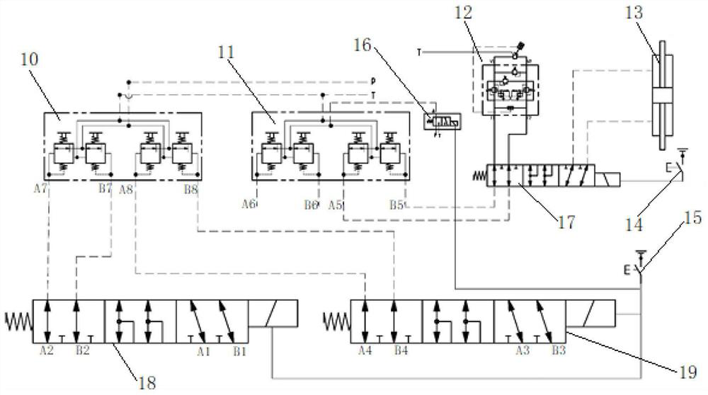 Loader-digger capable of running in two directions