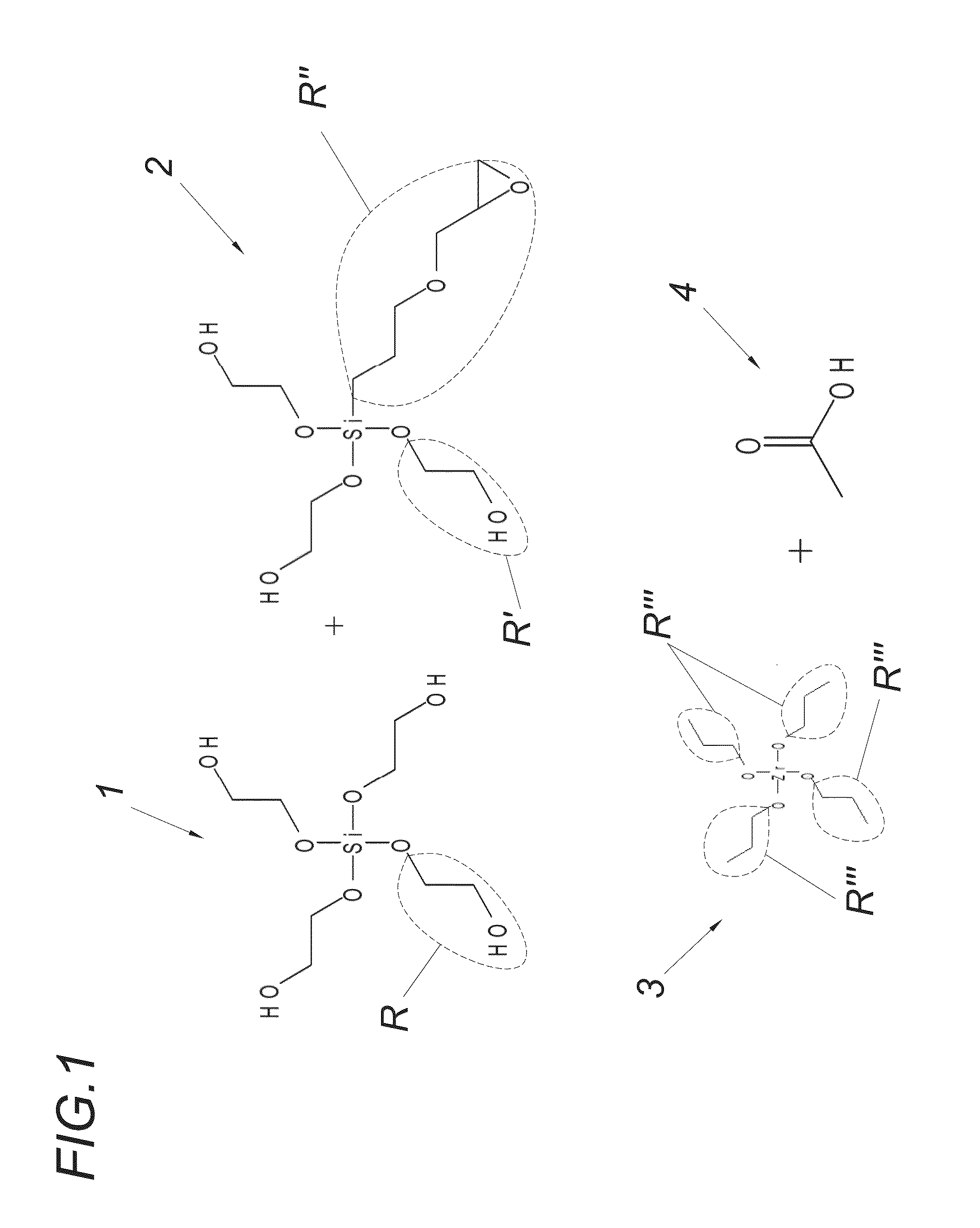 Method for treating the surface of a metallic substrate