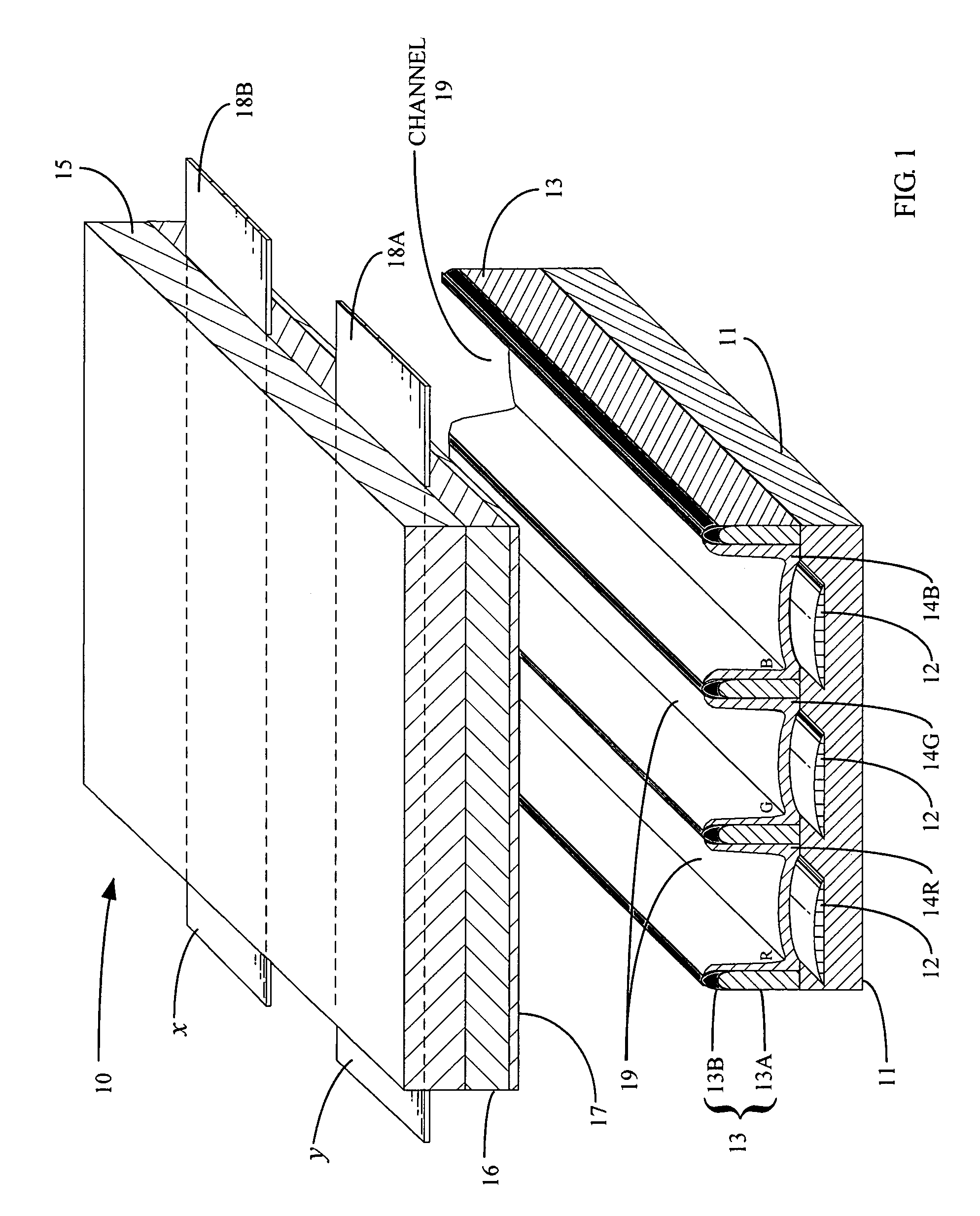 Simultaneous address and sustain of plasma-shell display