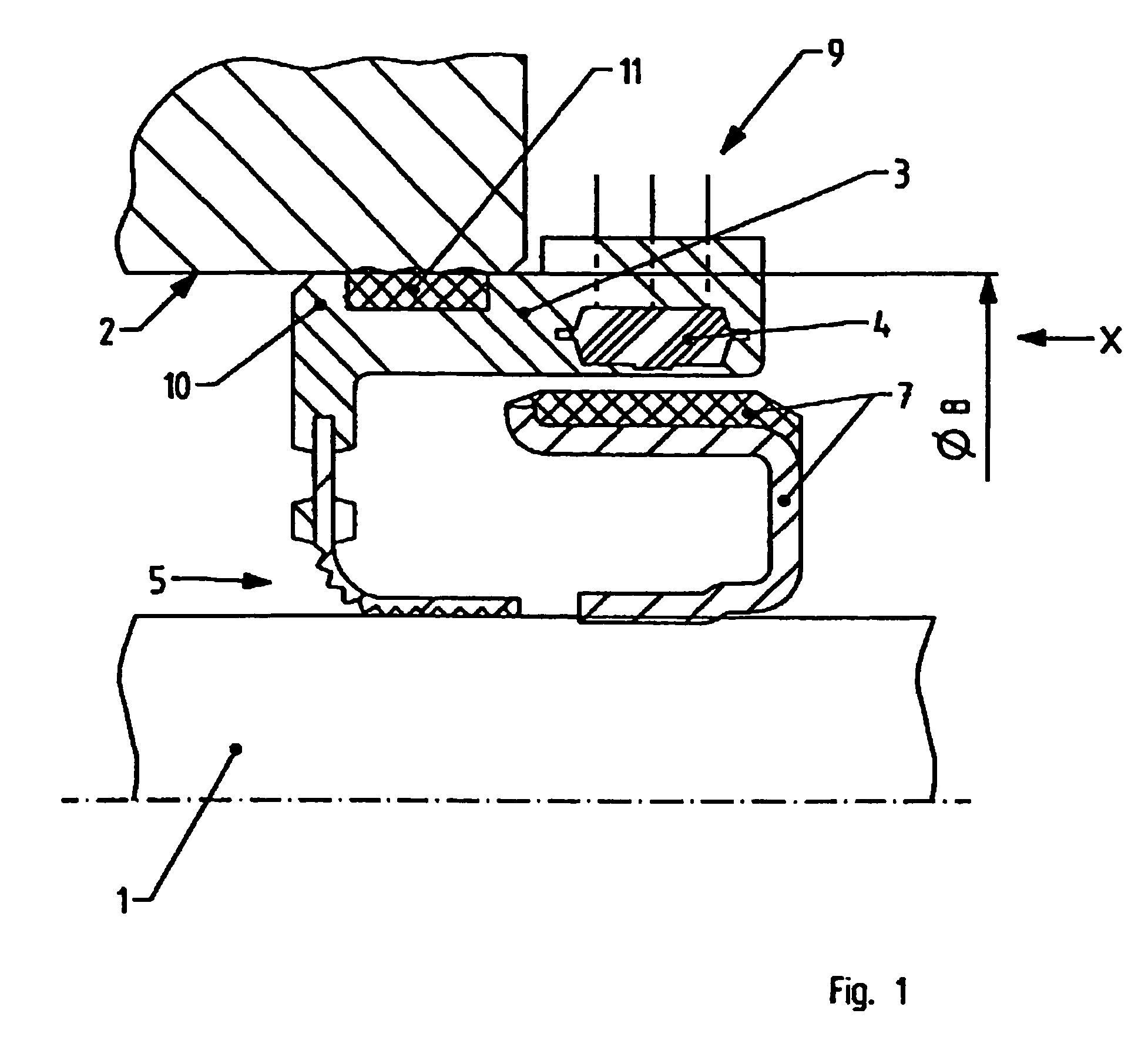 Annular sensor housing