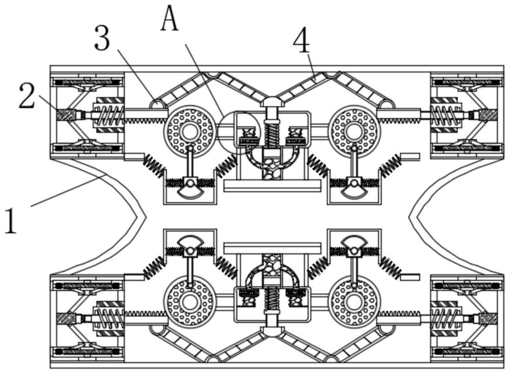 Aluminum alloy formwork dismantling and cleaning equipment