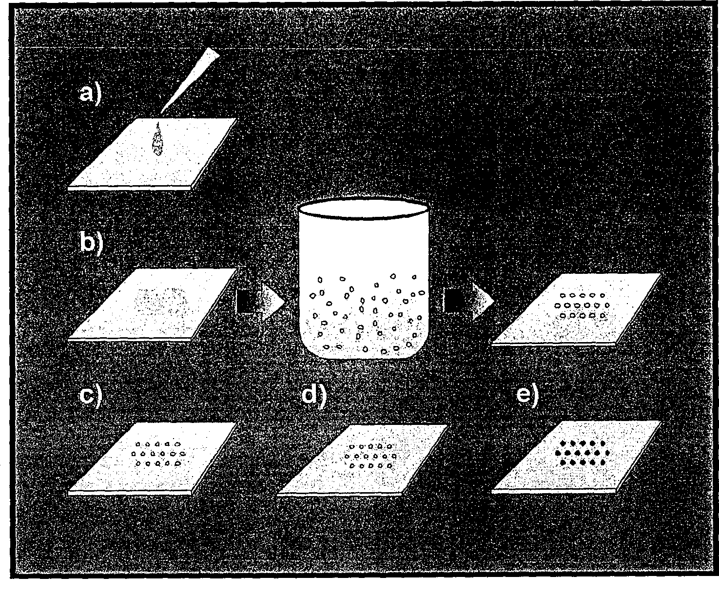 Production of micro- and nanopore mass arrangements by self-organization of nanoparticles and sublimation technology