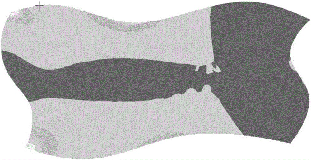 Continuum surface lightweighting method based on finite element result