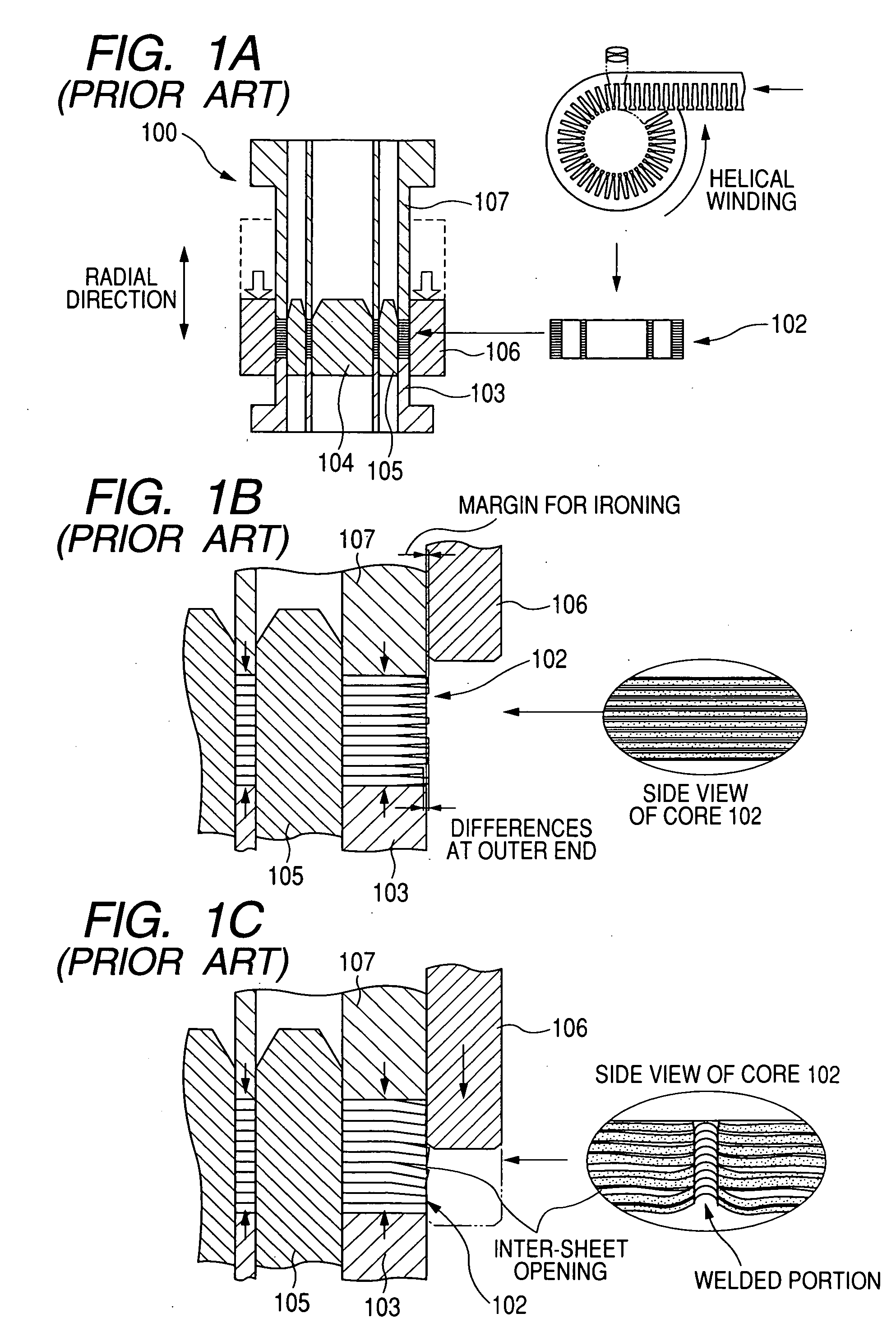 Method of manufacturing stator core of electric rotating machine