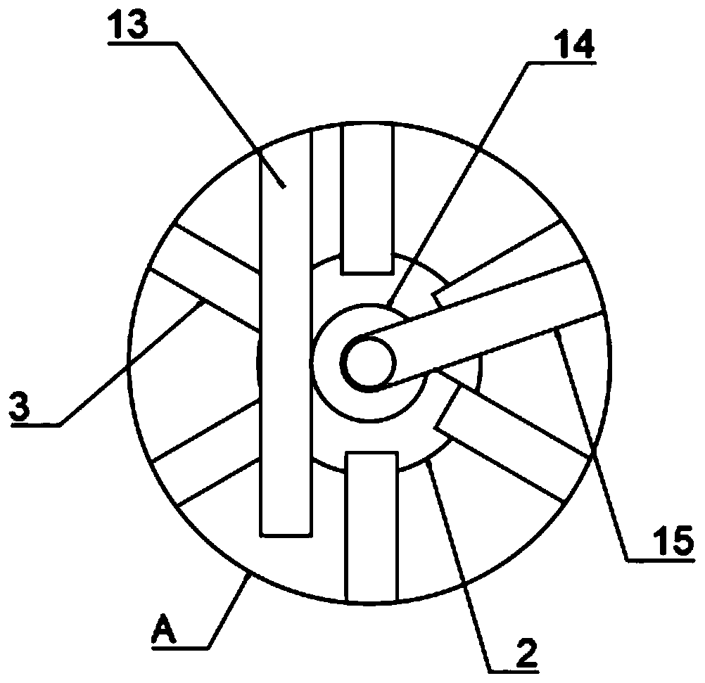 Energy-saving underground pollution discharge pipeline