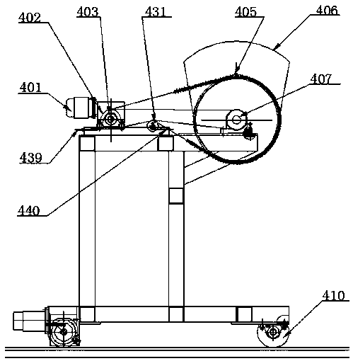 Insulating fire brick automatic casting blank forming system and method thereof