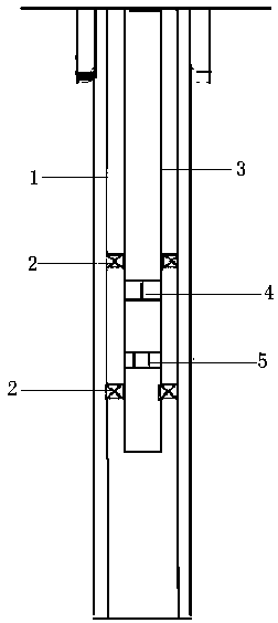 Method for inspecting casing leakage in coal-bed gas well