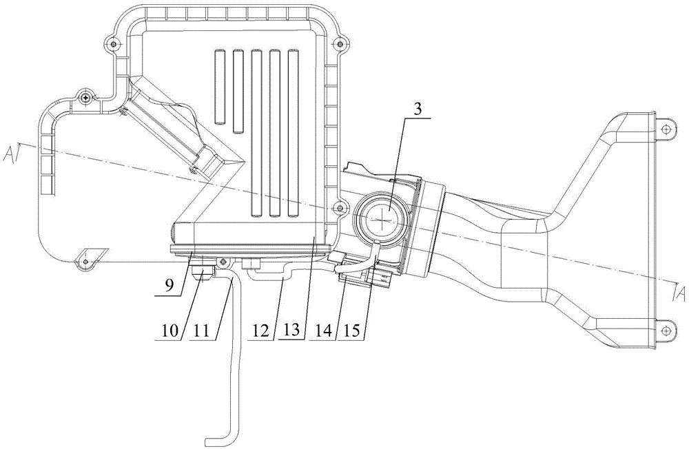 Automobile and its engine intake system