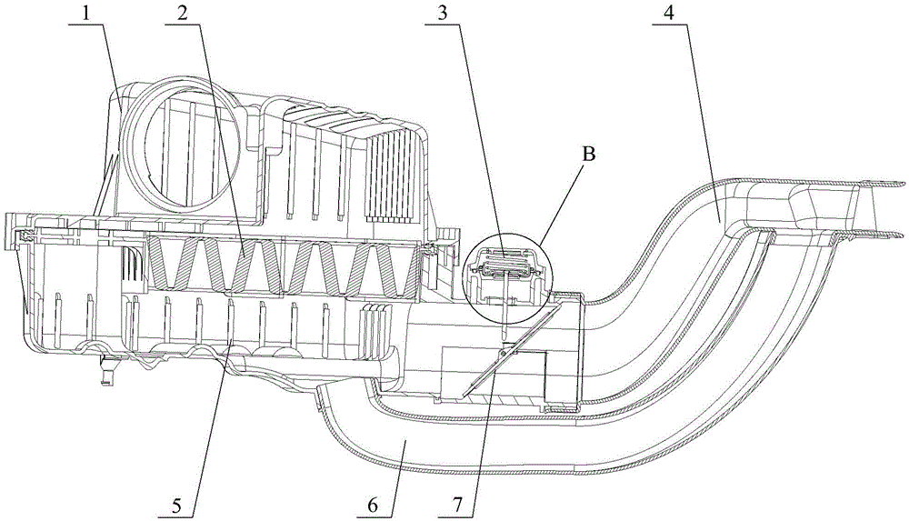 Automobile and its engine intake system