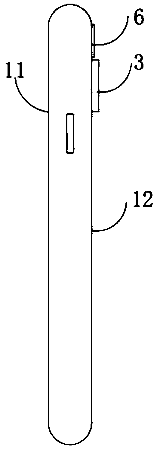 Mobile phone with infrared imaging temperature measurement function and temperature measurement method thereof