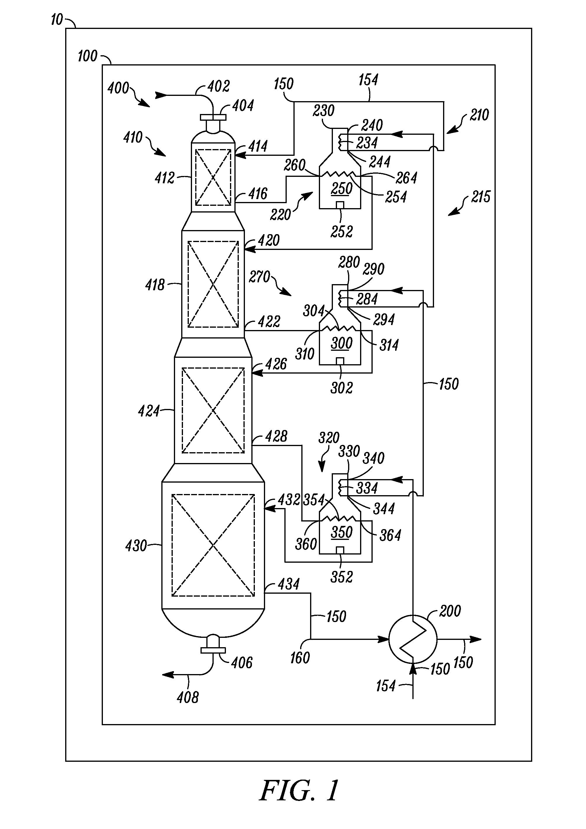 Process For Heating A Hydrocarbon Stream Entering A Reaction Zone With A Heater Convection Section