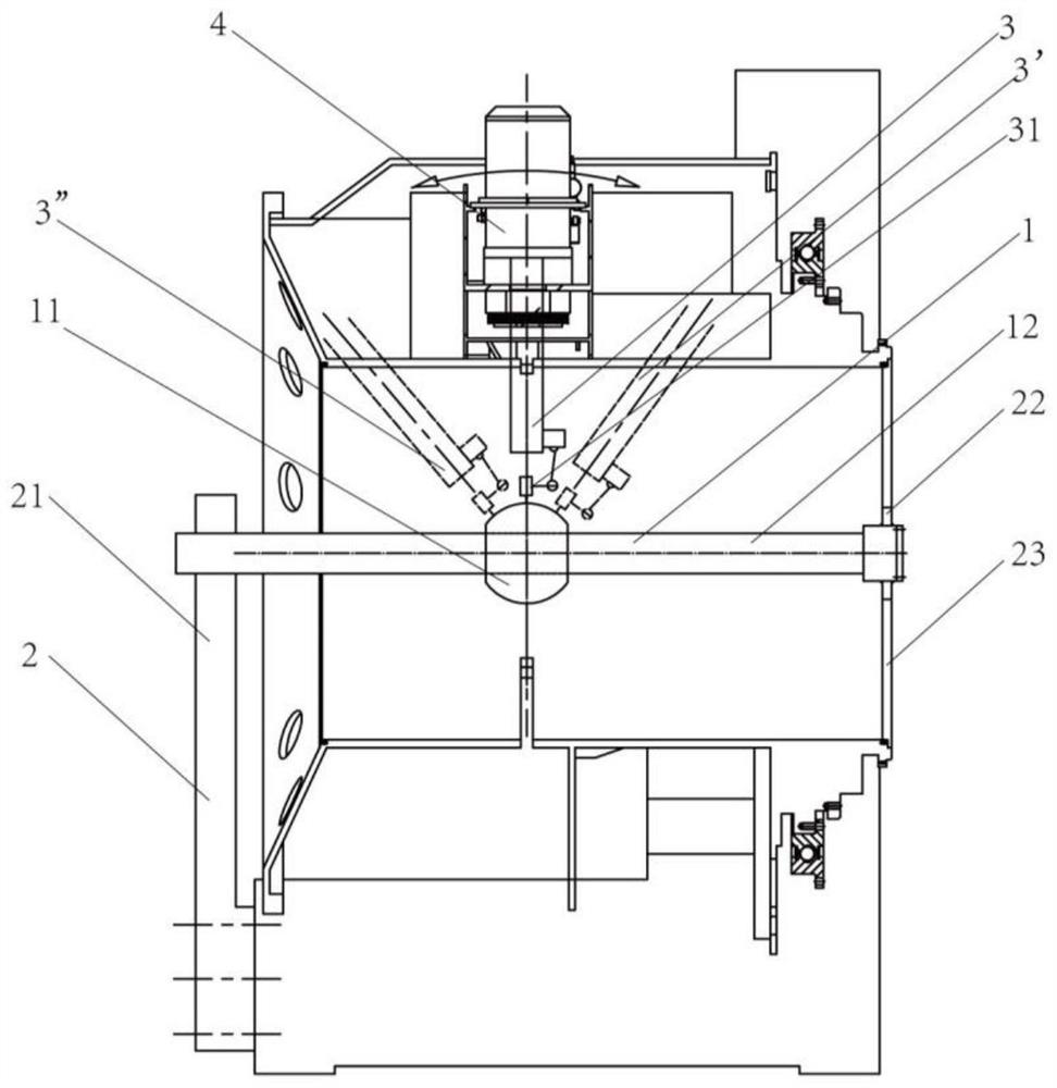 Isocenter calibration device and method for stereotactic radiotherapy equipment