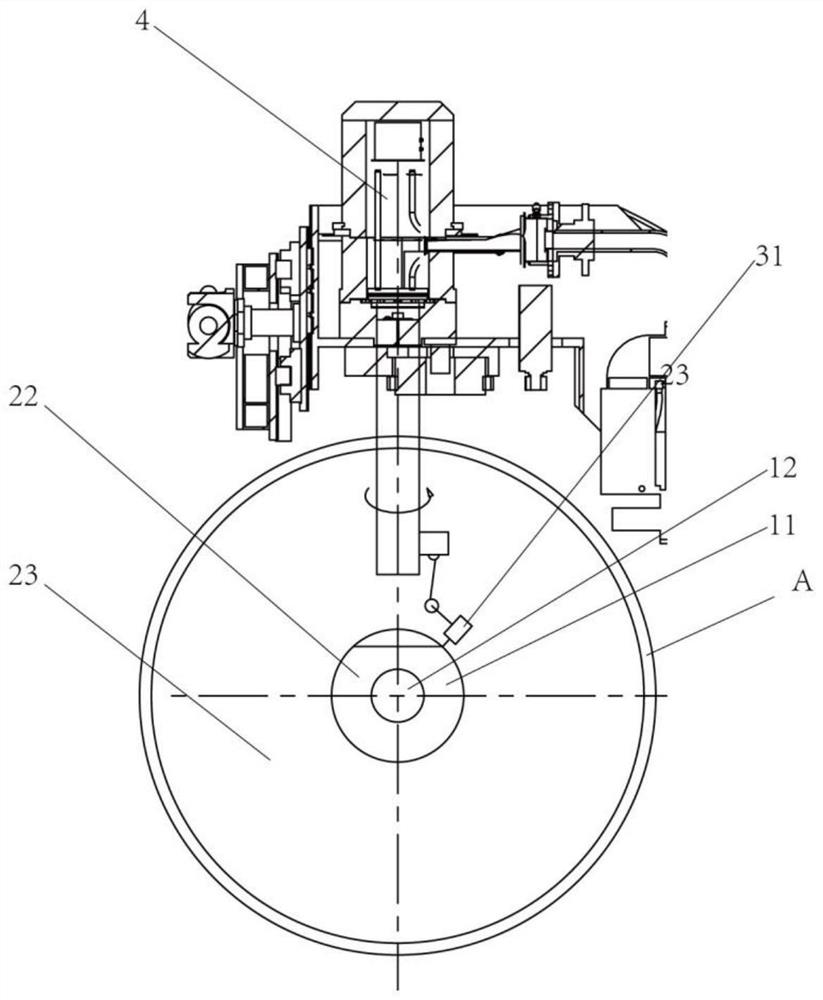 Isocenter calibration device and method for stereotactic radiotherapy equipment