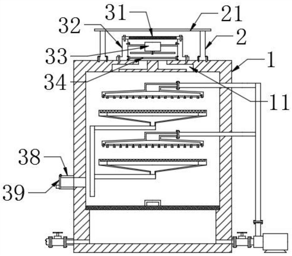 Shiitake mushroom planting device with good sterilization effect