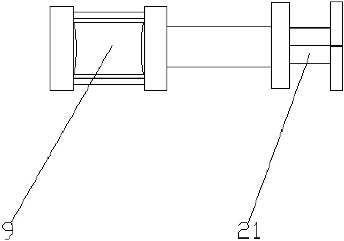 Wire take-up device for electric power