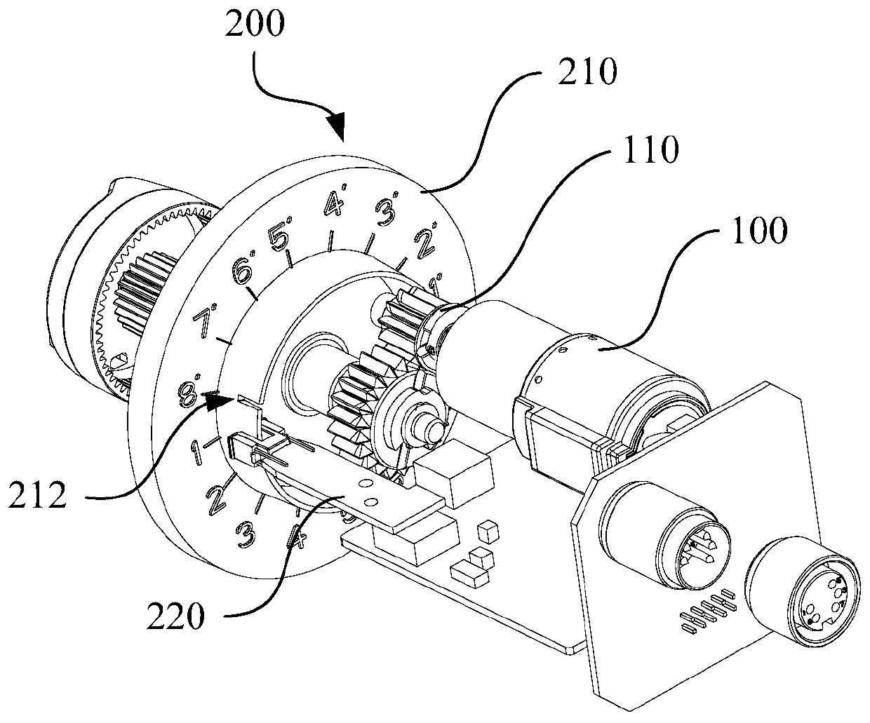 Electric tuning control system, electric tuning control device and electric tuning control method of multi-frequency antenna