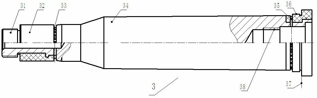 Electrochemical machining device for multi-taper inner bores