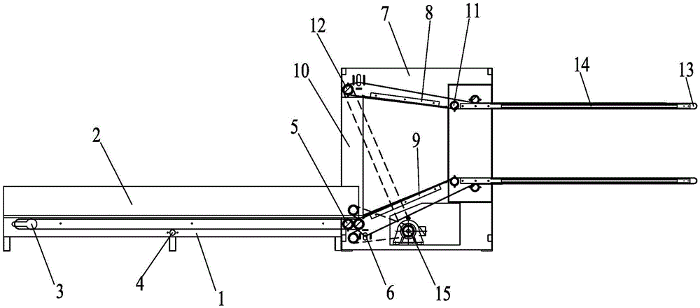 Glueless cotton bagging machine