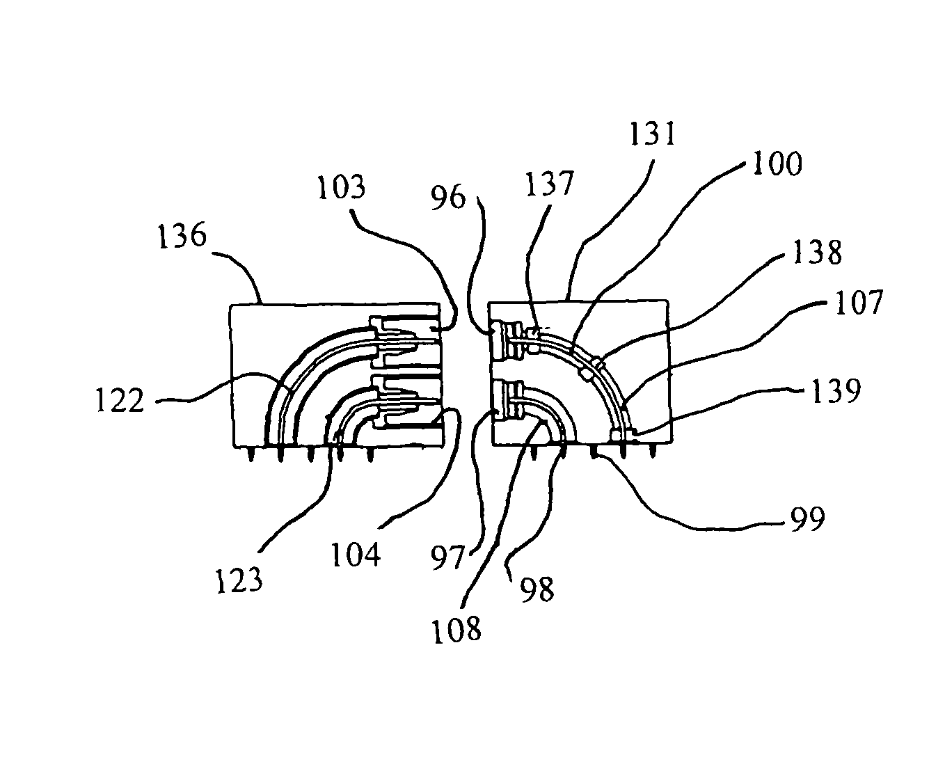 Modular RF connector system