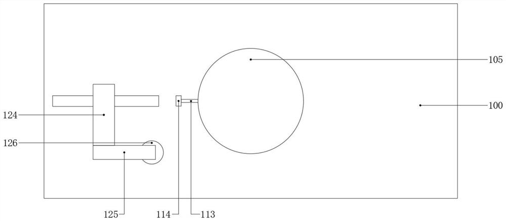 Pipe fitting structure bending machining device for mechanical equipment production and assembly