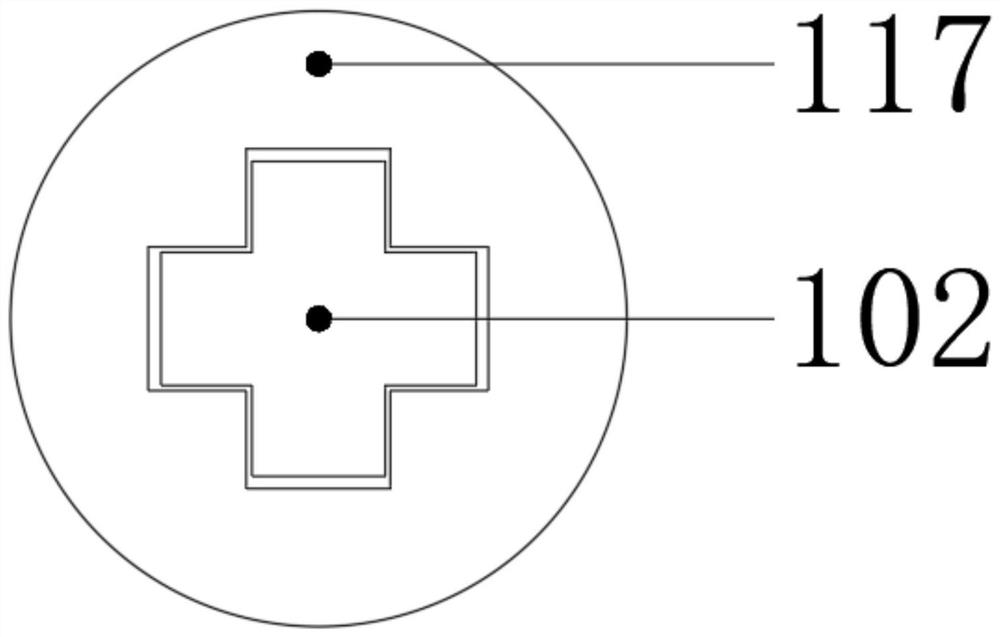 Pipe fitting structure bending machining device for mechanical equipment production and assembly