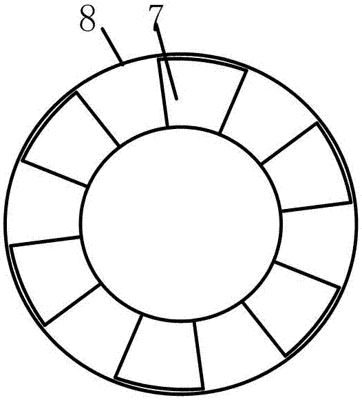 Permanent magnet wind-driven motor with low rotational inertia