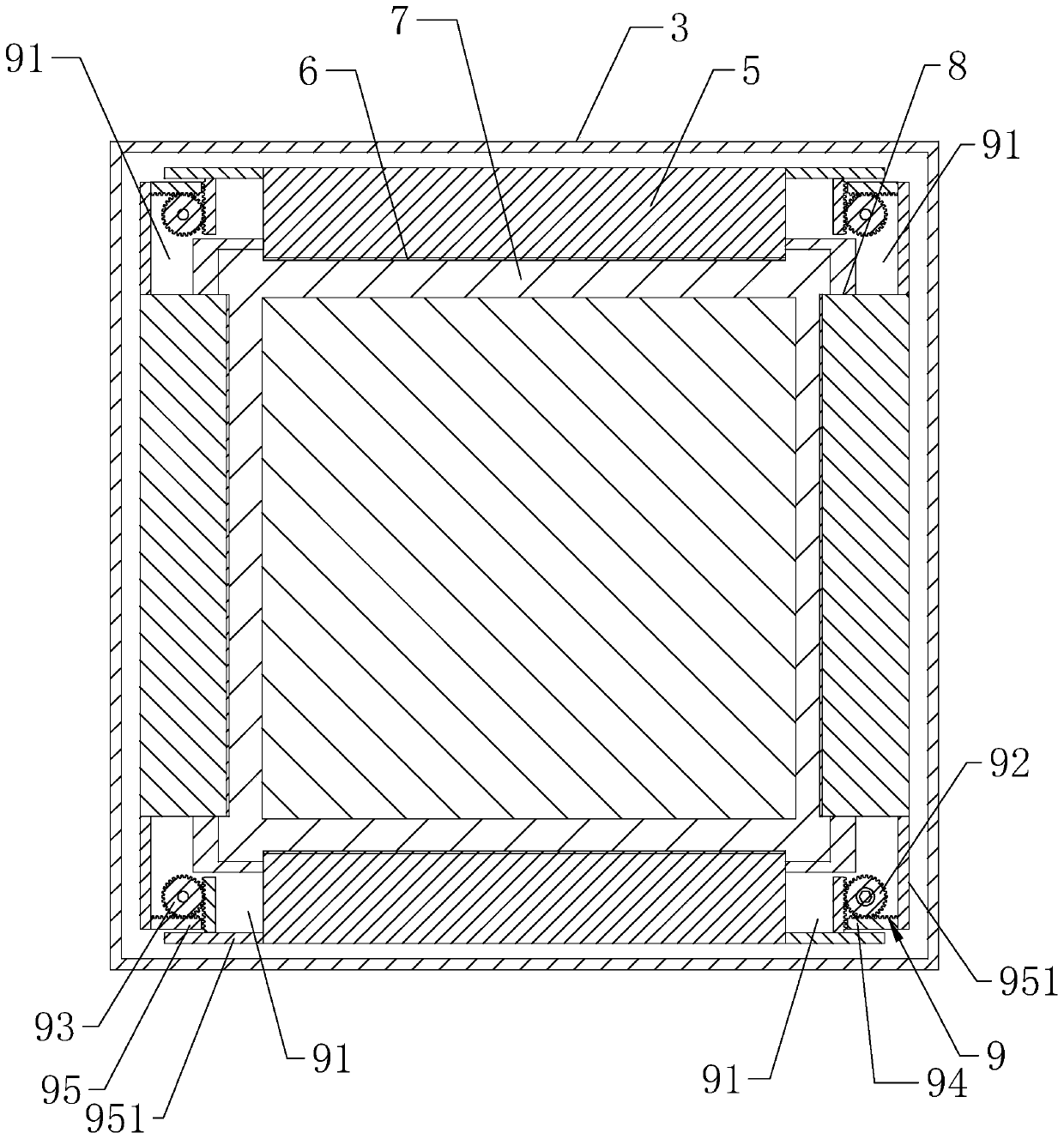 Temperature-controlled color-changeable switchable glass